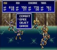 Bahamut Lagoon sur Nintendo Super Nes